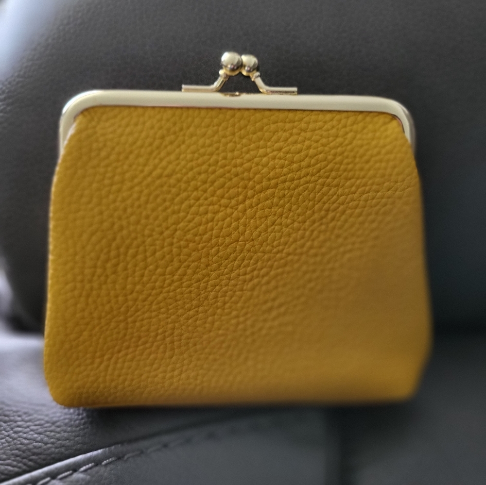 Pebble Grain Large Frame Purse - Picture 3 of 5